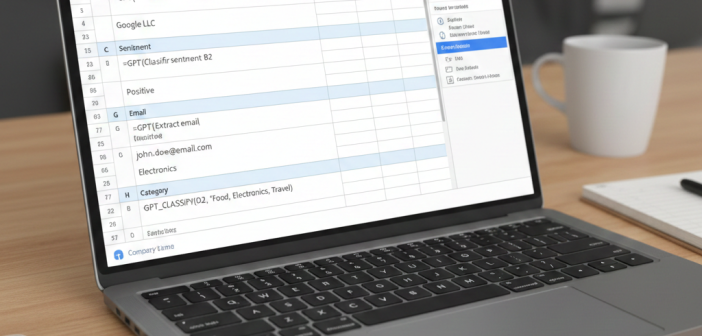 GPT for Sheets Formula Examples That Actually Work